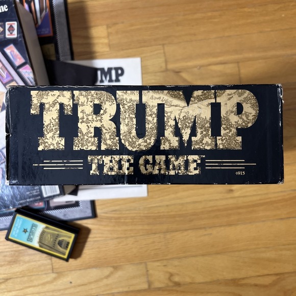 Vtg Donald TRUMP The Game 1989 Board Game‎ President Trump Board Game - No Money - Picture 11 of 11